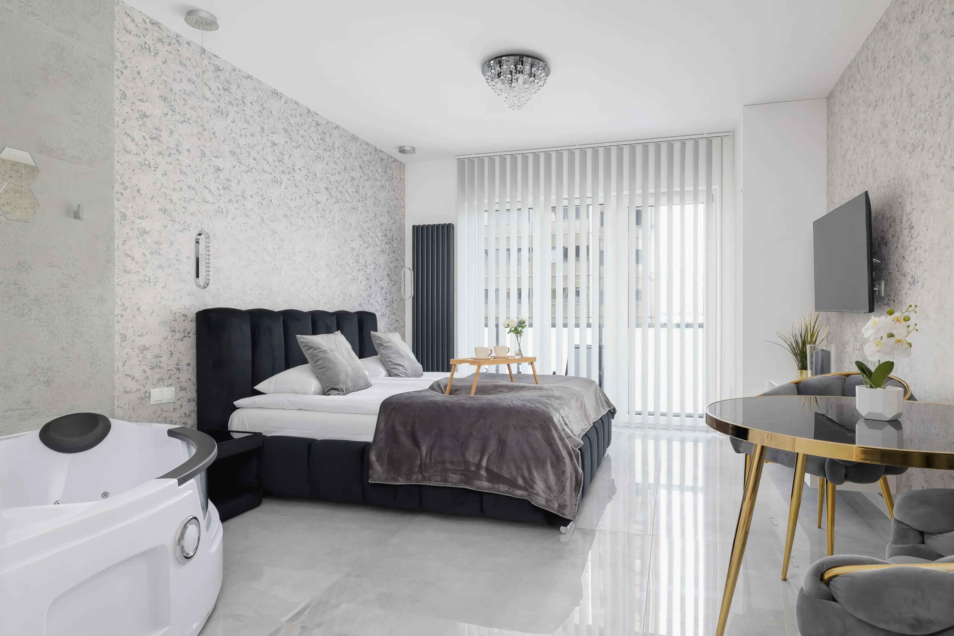 Apartament z jacuzzi